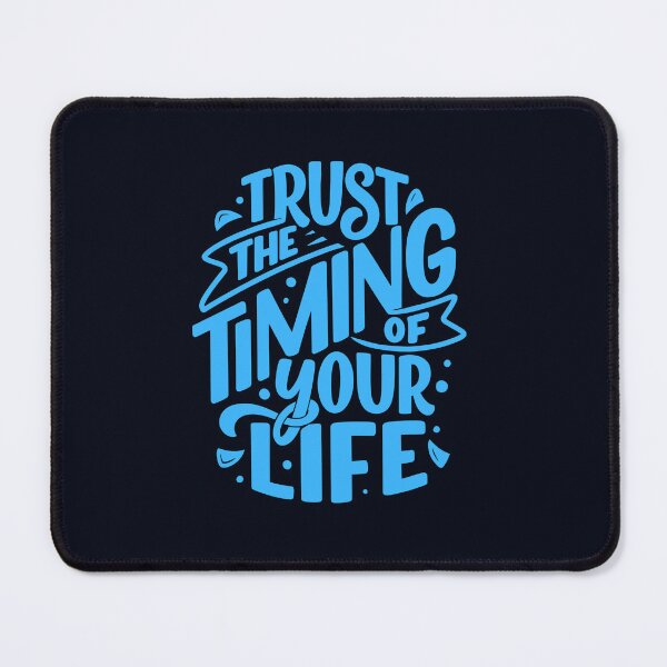 Item preview, Sophisticated Calligraphy: Trust the Timing Art designed and sold by Ace Apparel  Attire.
