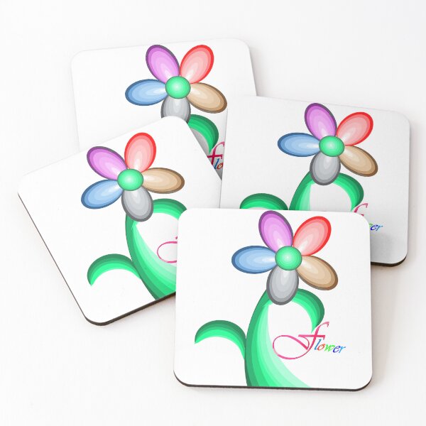 Item preview, Small colorful flower  designed and sold by Shirley cute art .