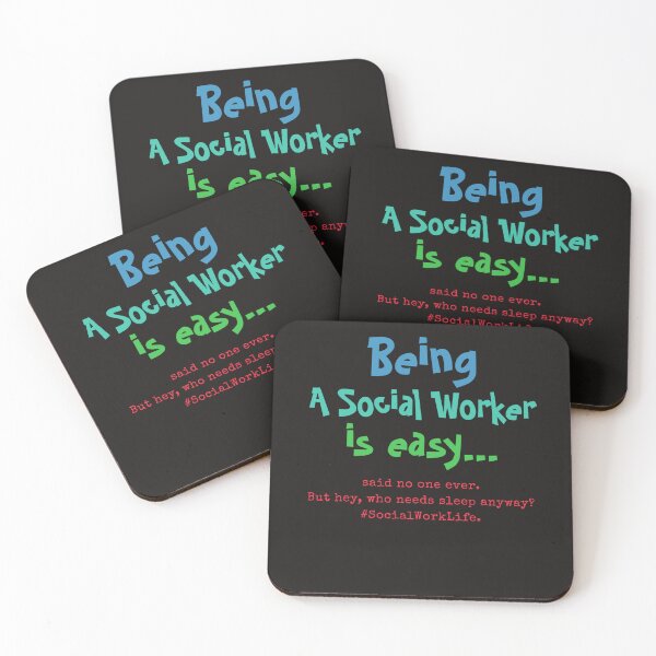 Item preview, Being a Social Worker is easy  designed and sold by Micjr.
