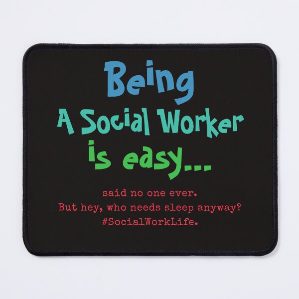 Item preview, Being a Social Worker is easy  designed and sold by Micjr.
