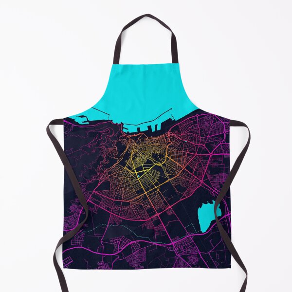 Item preview, Oran City Map of Algeria - Neon designed and sold by deMAP.