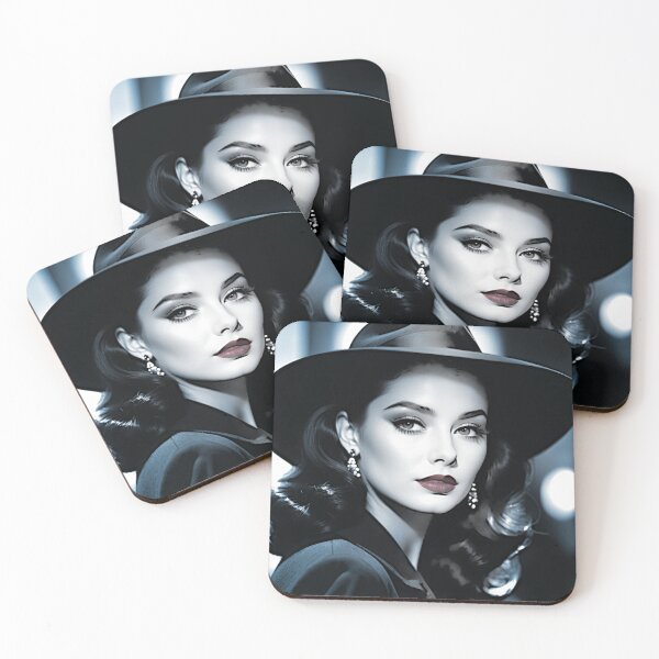 Item preview, Film Noir Dame designed and sold by Sanctum Icons.