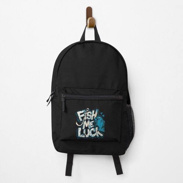 Item preview, "Hooked on Luck": Reeling in Fortune with "Fish Me Luck" designed and sold by DIGITALXYZ.