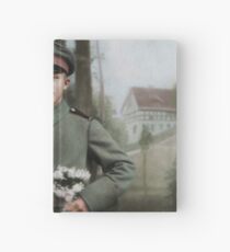 German soldier in Pirna, c. 1916 Hardcover Journal