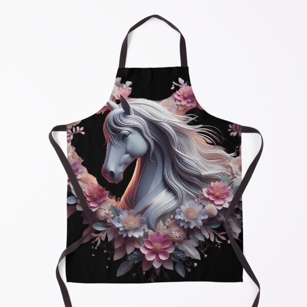 Item preview, Horse lover Floral heart Equestrian silhouette designed and sold by xodom953.