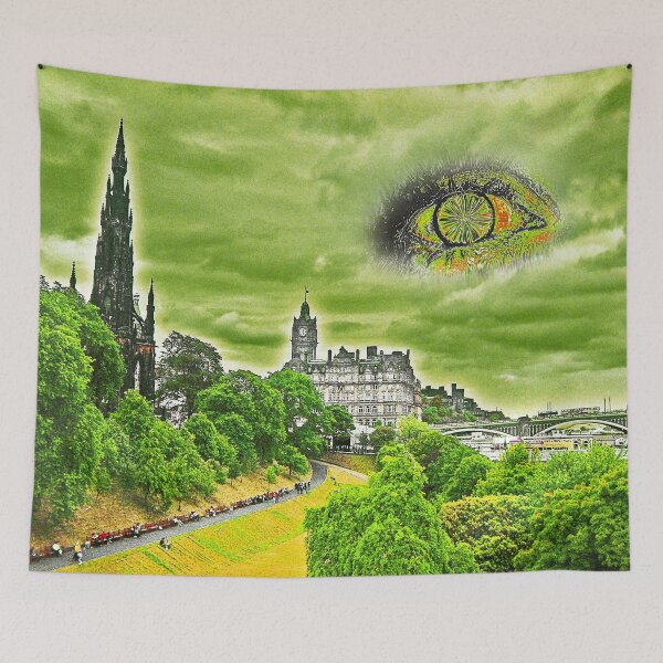 Item preview, EdinburghPathEye-Earthy designed and sold by Klaus Bremner (Autotelic Art).