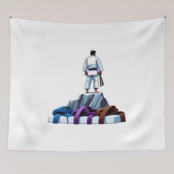 Item preview, Legacy of Belts: BJJ Fighter in Comicbook Style designed and sold by Martial-Art-23.