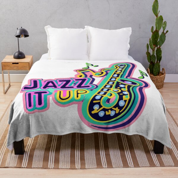 Item preview, Jazz it Up Neon Saxophone Retro Design designed and sold by NiftyWrx.