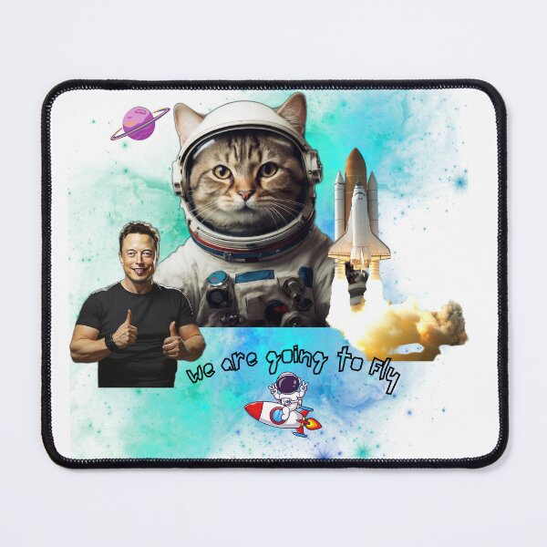 Item preview, musk & cat funny designed and sold by CeloneDesign69.