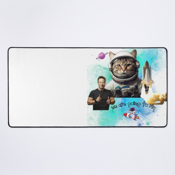 Item preview, musk & cat funny designed and sold by CeloneDesign69.