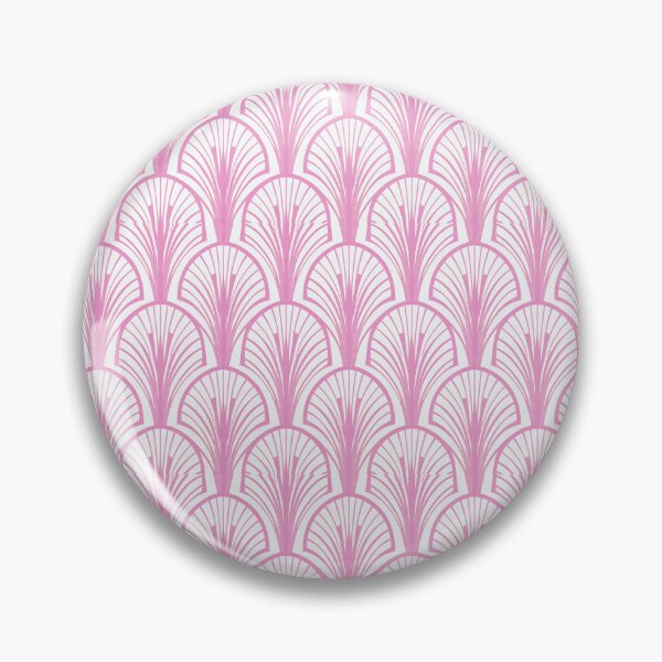 Aperçu de l'œuvre Art Déco Vintage Style Éventail Rose créée et vendue par SloganExpress.