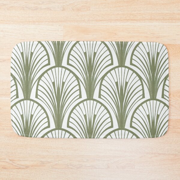 Item preview, Deco Vintage Fan Style Green designed and sold by SloganExpress.