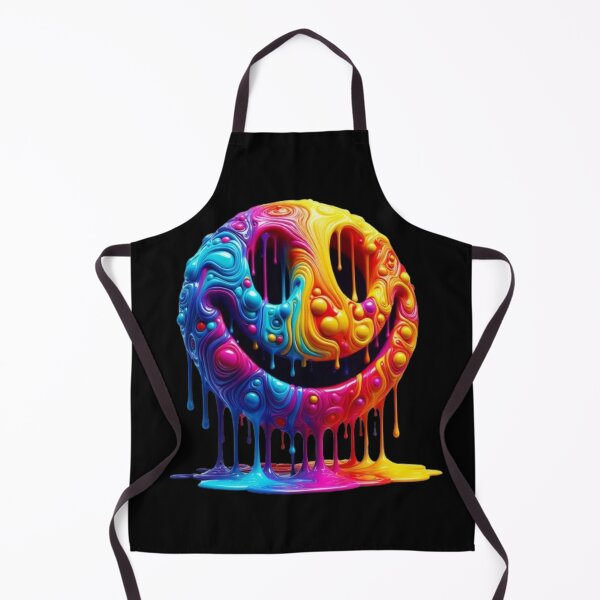 Item preview, smiley PSYCHEDELIC Colorful Smile Merging Art and Emotion designed and sold by poteguy.