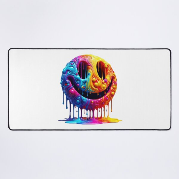 Item preview, smiley PSYCHEDELIC Colorful Smile Merging Art and Emotion designed and sold by poteguy.