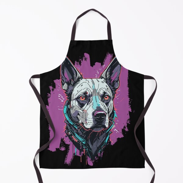 Item preview, Synthwave Cyberpunk Dog v1 designed and sold by Geek-O-MNL.