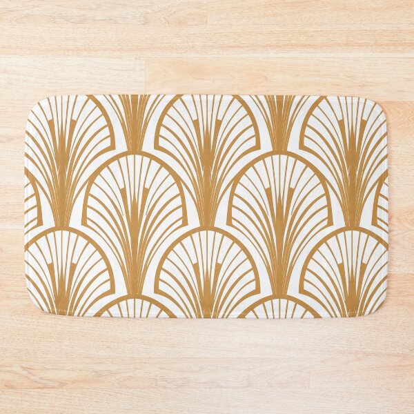Item preview, Art Deco Vintage Fan Style Gold designed and sold by SloganExpress.