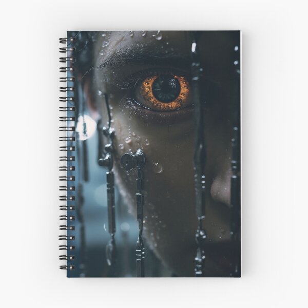 Item preview, The Cyborg Gaze: Human Soul through Robotic Eyes designed and sold by cyberartmaker.