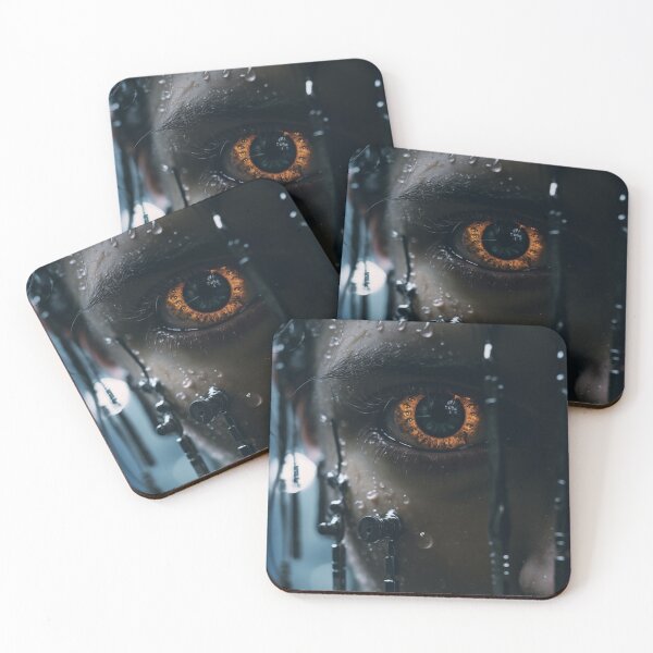 Item preview, The Cyborg Gaze: Human Soul through Robotic Eyes designed and sold by cyberartmaker.