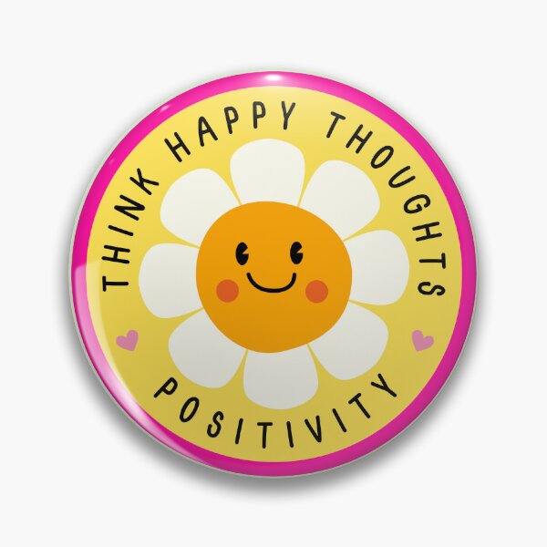 Item preview, Think happy thoughts - positivity designed and sold by Neadoodles.