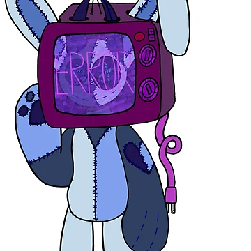 Artwork thumbnail, Rabbit Rag Doll In Rabbit Ear TV by rabbitvampire