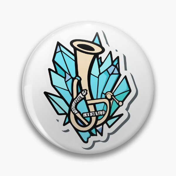Item preview, Frozen Cornet - Brass Instrument Encased in Ice Crystals designed and sold by NiftyWrx.