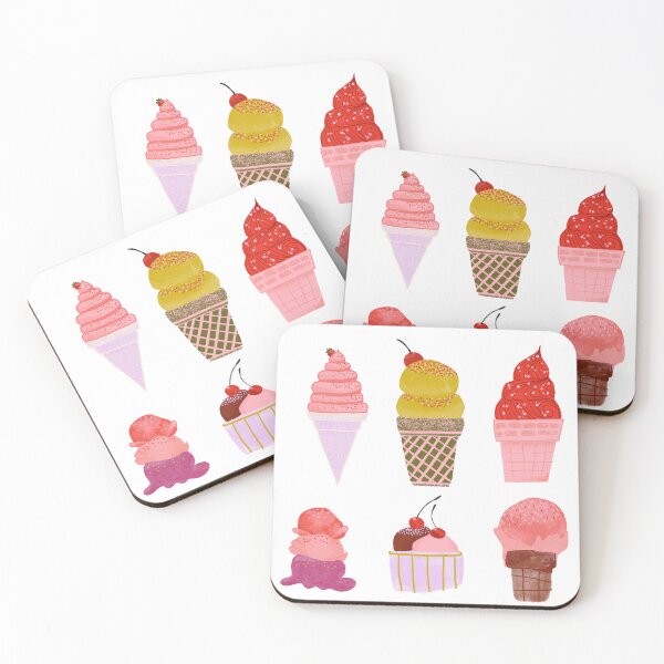 Item preview, Six types ice-cream  designed and sold by Bloomsburrowers.