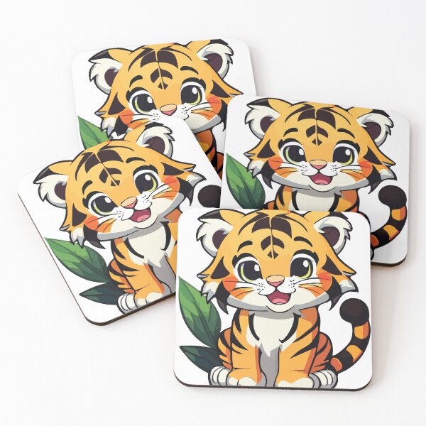 Item preview, Cute tiger vector art designed and sold by Zedock.