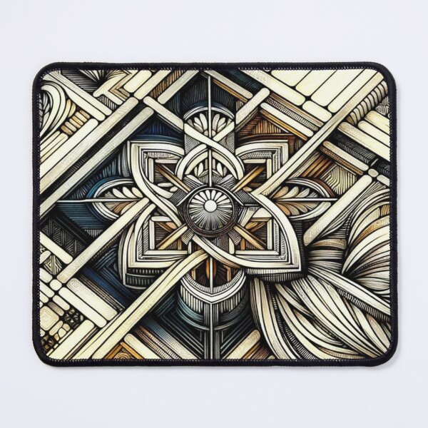 Item preview, Elegant Art Deco Inspired Woman Sticker – Vintage Style, Intricate Lines, and Graceful Beauty for Laptops, Planners, and Gifts designed and sold by AlphaPODMonkey.