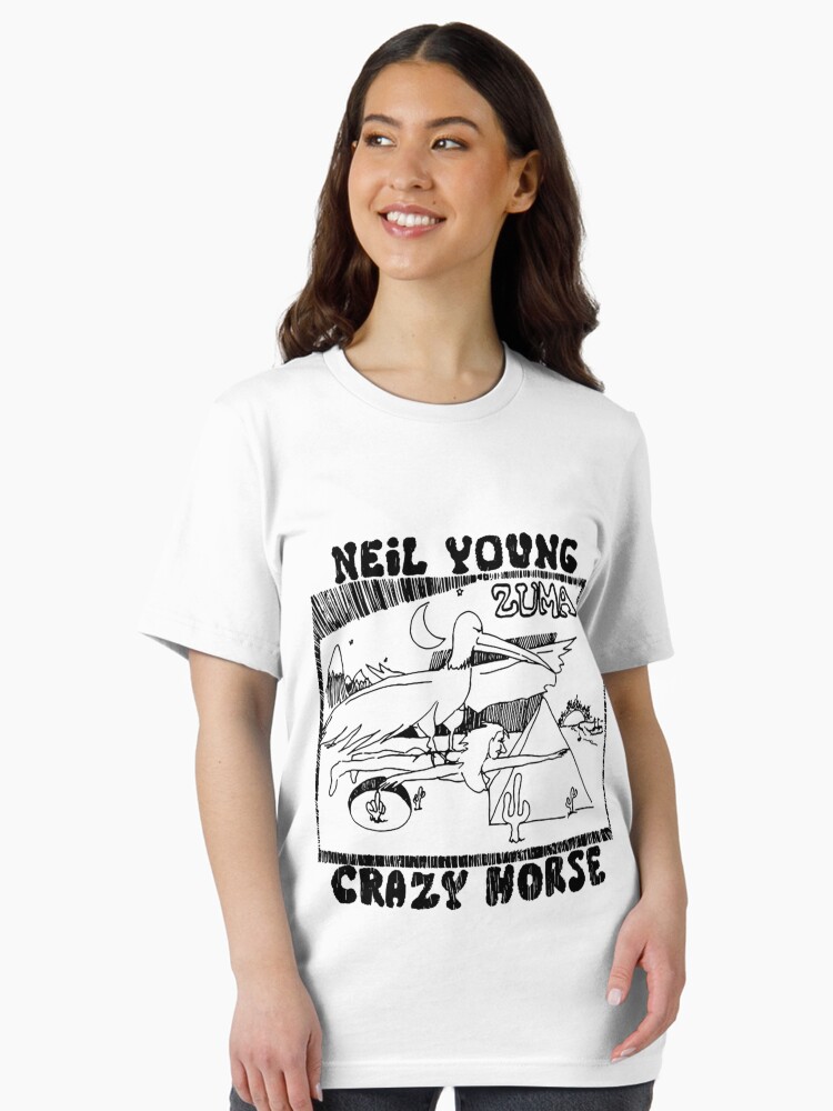 Thumbnail 2 of 7, Essential T-Shirt, Doodles 70S Zuma Horse Art -Young Classic designed and sold by NicoleLGillis.