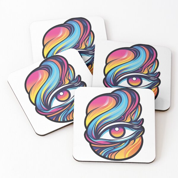 Item preview, Color play of life through the eye designed and sold by Ink-Kreativ.