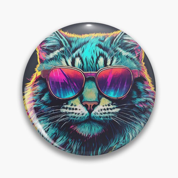 Item preview, Cool Cyber Cat 03 designed and sold by GlythShop.