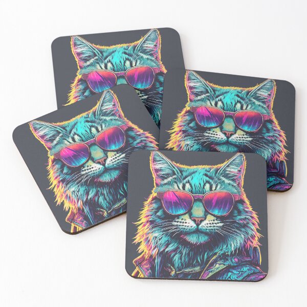Item preview, Cool Cyber Cat 03 designed and sold by GlythShop.