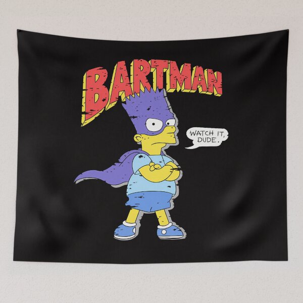 Item preview,  Bartman Distressed Retro 80S Shirt Vintage Look designed and sold by NicoleLGillis.