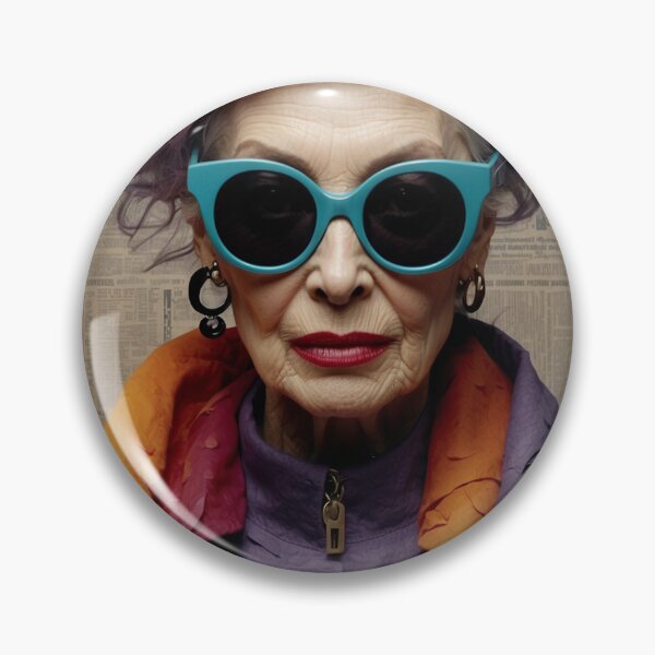 Item preview, Iris Apfel_Aesthetic Fashion designed and sold by SimplifyCD.