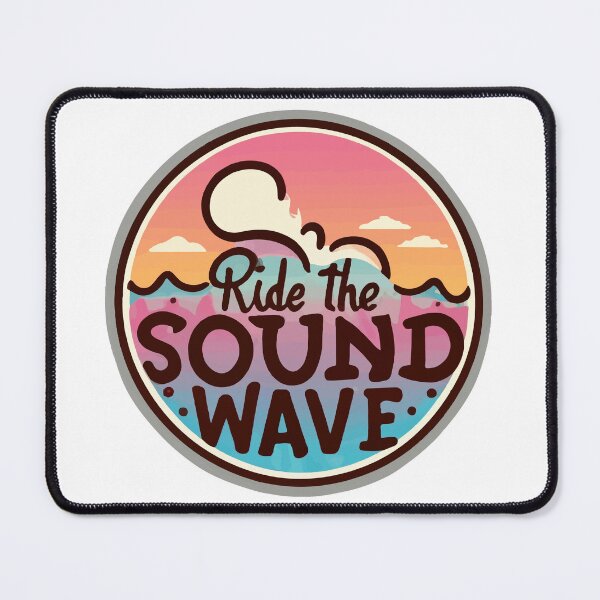 Item preview, Ride the Sound Wave - Cornett & Ocean Dynamic Design designed and sold by NiftyWrx.