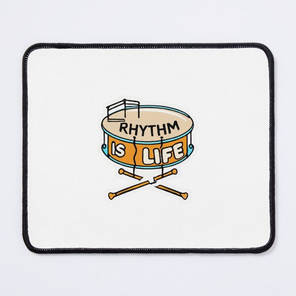 Item preview, Rhythm is Life Snare Drum designed and sold by NiftyWrx.