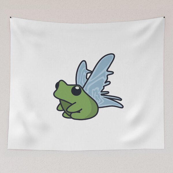 Item preview, ButterToad Blue Wings designed and sold by inksycutsy.