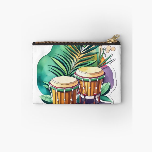 Item preview, Tropical Bongos Watercolor designed and sold by NiftyWrx.