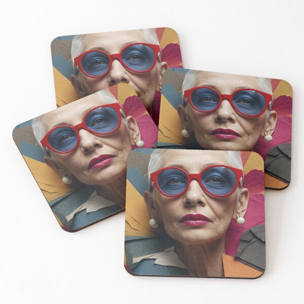 Item preview, Beautiful Iris Apfel_Aesthetic Quote designed and sold by SimplifyCD.