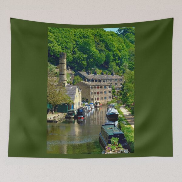 Item preview, Rochdale Canal Hebden Bridge designed and sold by Alisonchambers2.