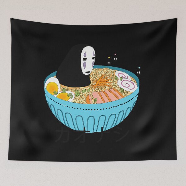 Item preview, No Face In Ramen Spirited Away designed and sold by Martinamel75.