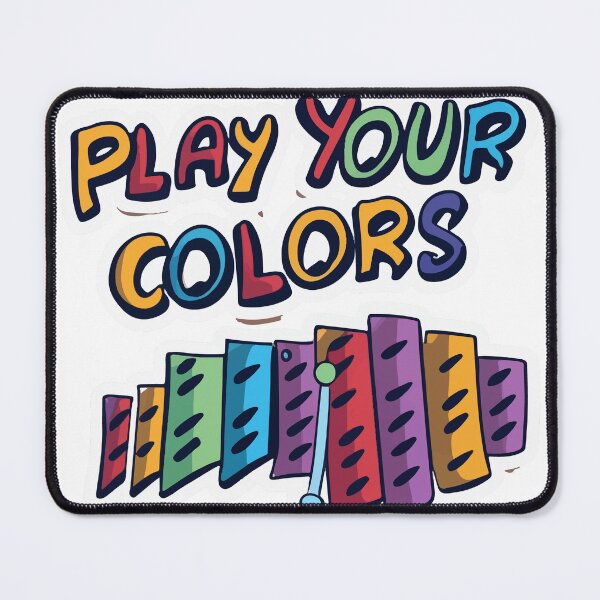 Item preview, Play Your Colors - Vibrant Xylophone Comic Design designed and sold by NiftyWrx.