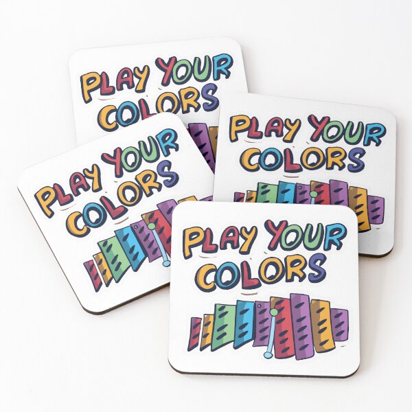 Item preview, Play Your Colors - Vibrant Xylophone Comic Design designed and sold by NiftyWrx.