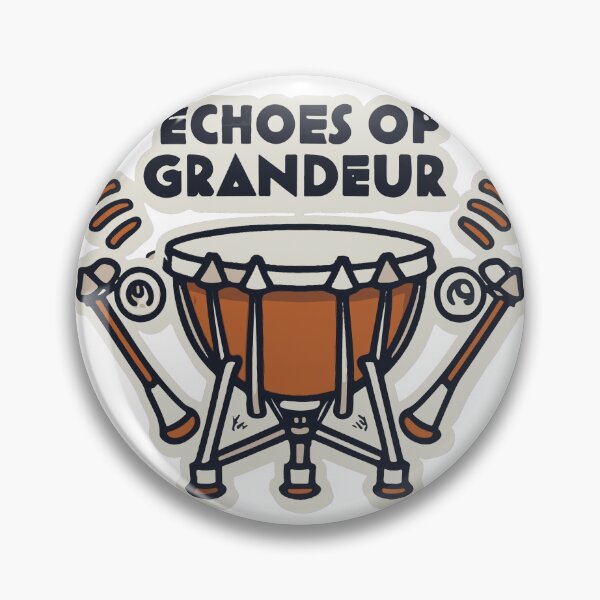 Item preview, Echoes of Grandeur - Majestic Timpani Design designed and sold by NiftyWrx.