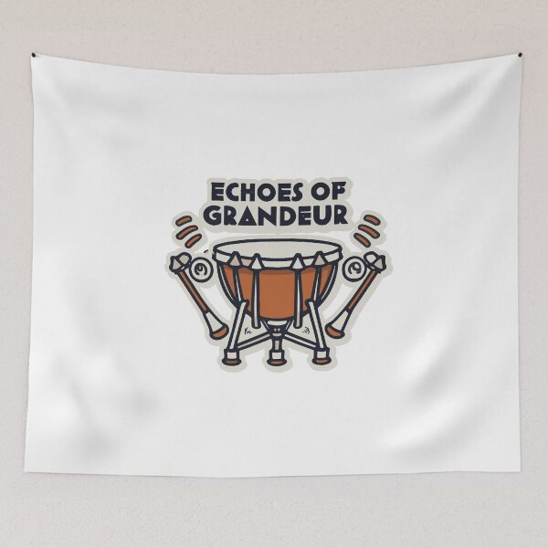 Item preview, Echoes of Grandeur - Majestic Timpani Design designed and sold by NiftyWrx.