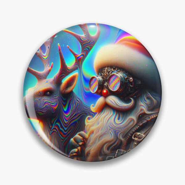 Item preview, Steampunk Santa Claus and Reindeer designed and sold by zzz888.