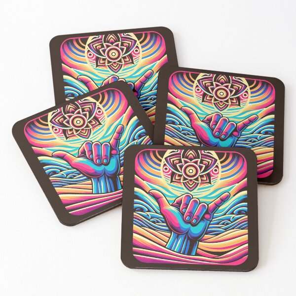 Item preview, Mandala Magic Shaka Sign designed and sold by Kiwiaroha.