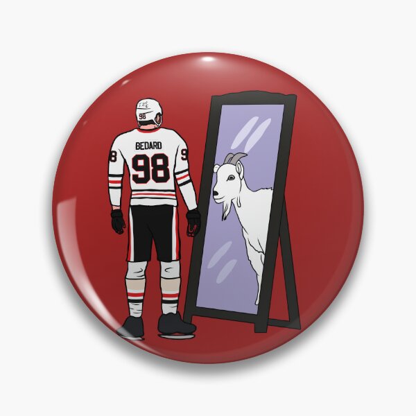 Item preview, Connor Bedard Mirror GOAT designed and sold by RatTrapTees.