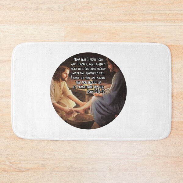 Item preview, Washing Of The Feet 13:11 Sticker / T Shirt designed and sold by Designsleashed.