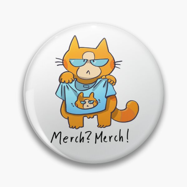 Item preview, Katerskizze Merch Tshirt designed and sold by mariabluelines.